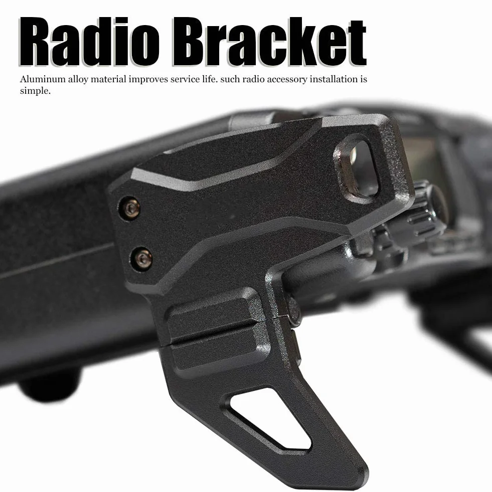 Uchwyt radiowy ze stopu aluminium, FT-818ND 817ND uchwyt radiowy