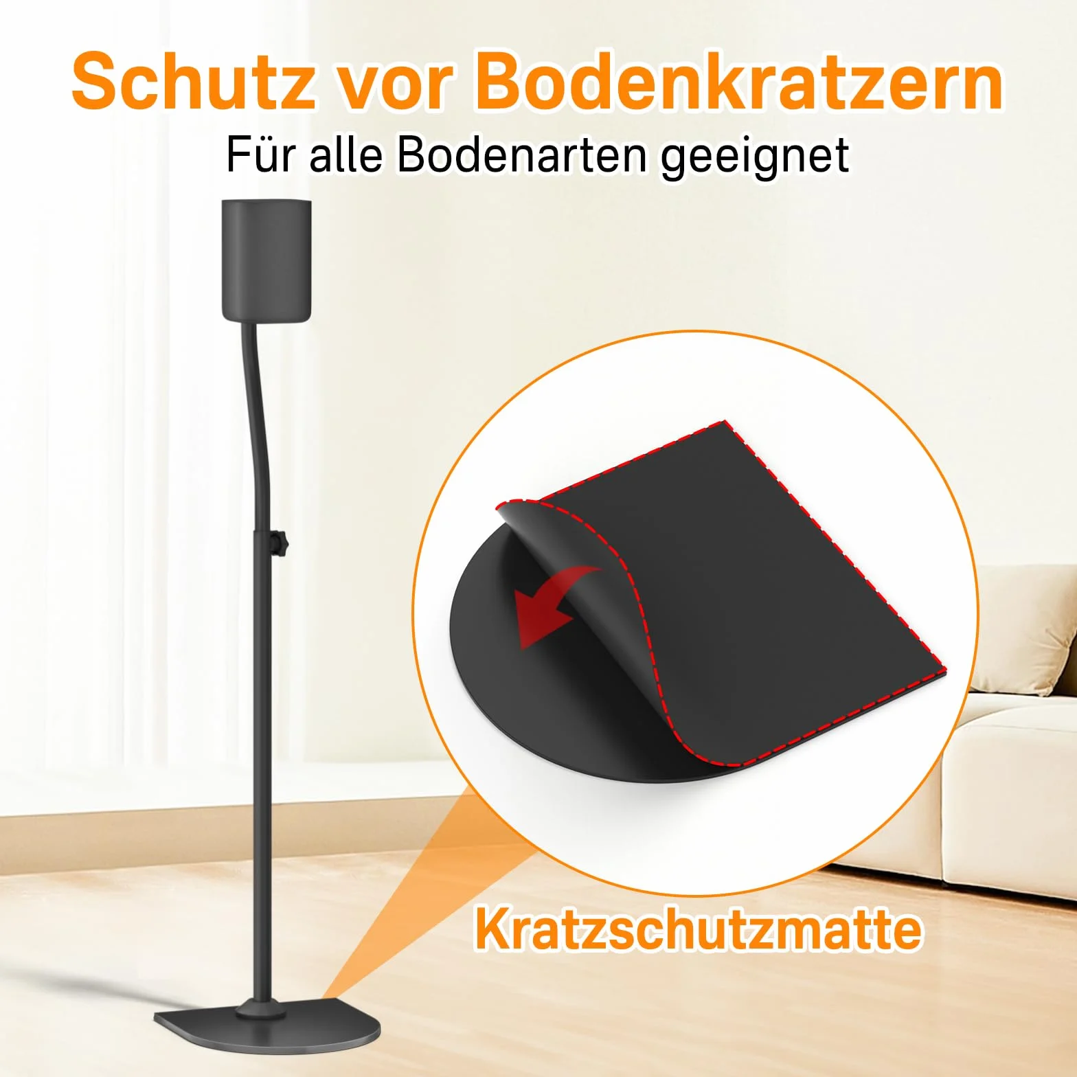Stojak na głośniki surround para 33"-42" do LG Vizio Sony Samsung