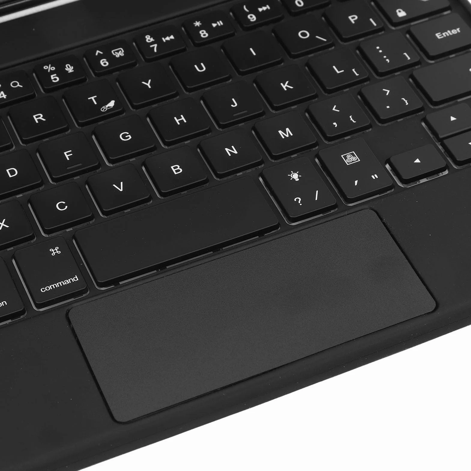 Magnetyczne Etui na klawiaturę do Tabletu IOS Mini 6 2021 8,3 Cala, Odłączana z Touchpadem, Podświetlana