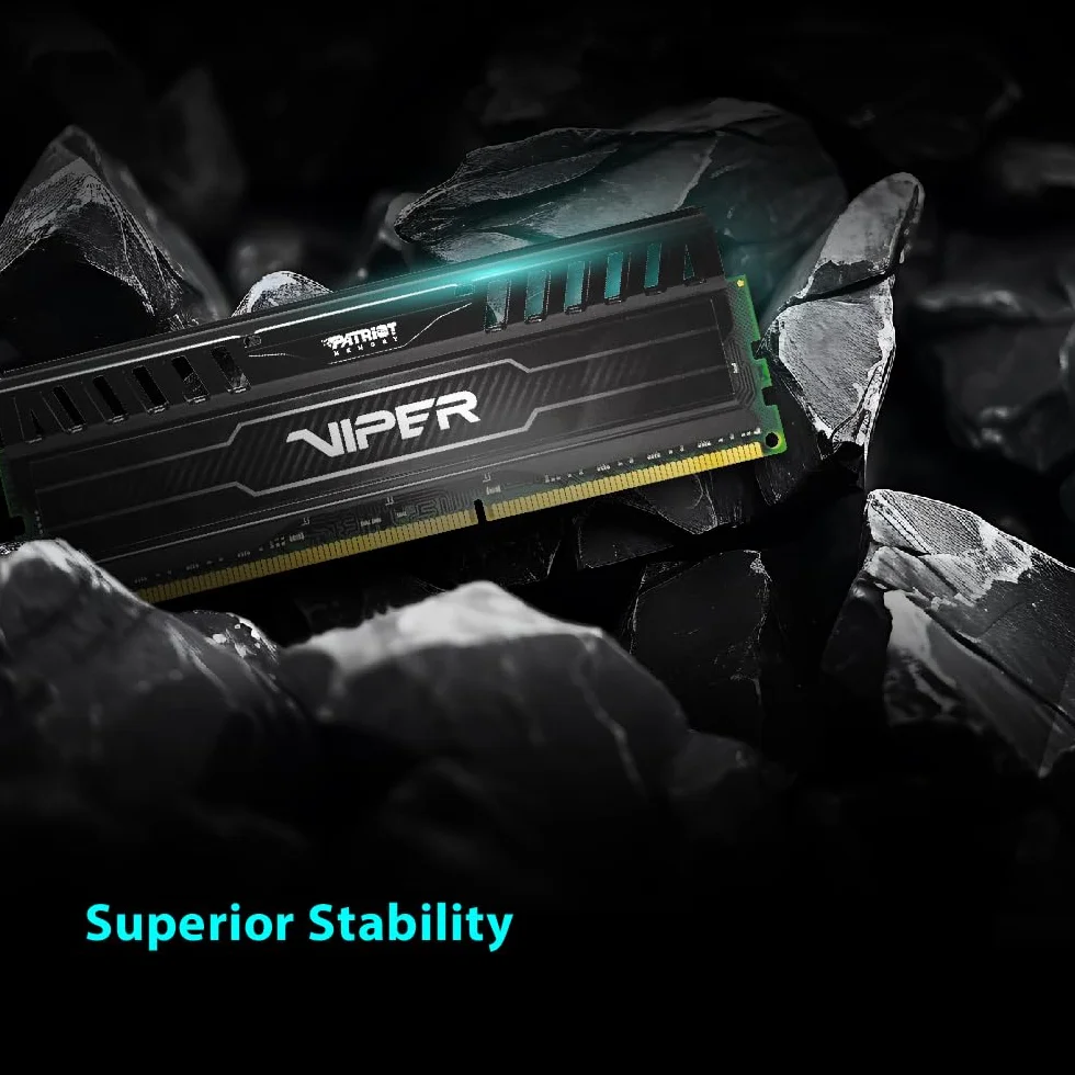 Patriot Viper 3 Black Mamba PV316G186C0K, Pamięć RAM, 2 x 8 GB, Czarny
