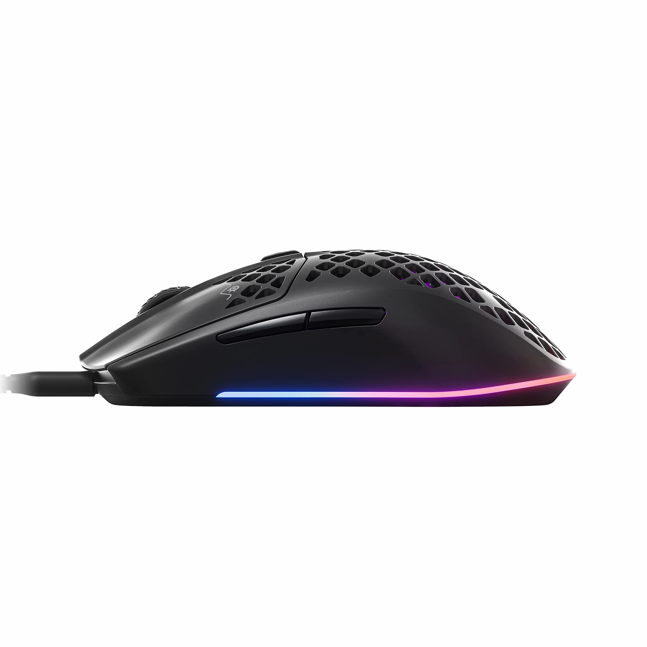 SteelSeries Aerox 3 Wireless Mysz RGB Ultralekka Wodoodporna Sensor TrueMove Air 18K DPI Onyx