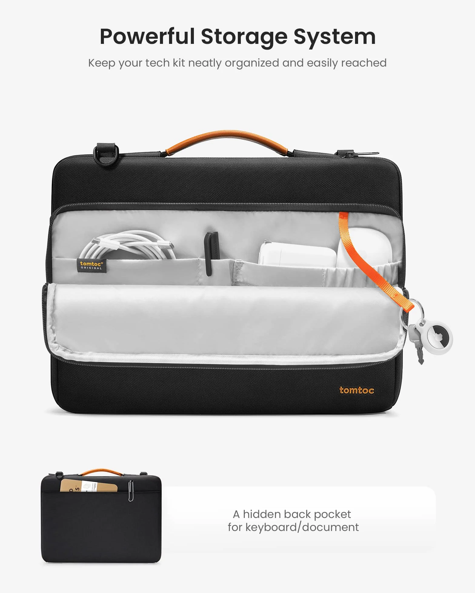 tomtoc Etui na laptopa 360° do 16-calowego MacBooka Pro M4/M3/M2/M1 Pro/Max A3403 A3186 A2991 A2780 A2485 2024-2019, 15,6 Acer Aspire 5/3/1, wodoodporne etui na laptopa z wszechstronną ochroną