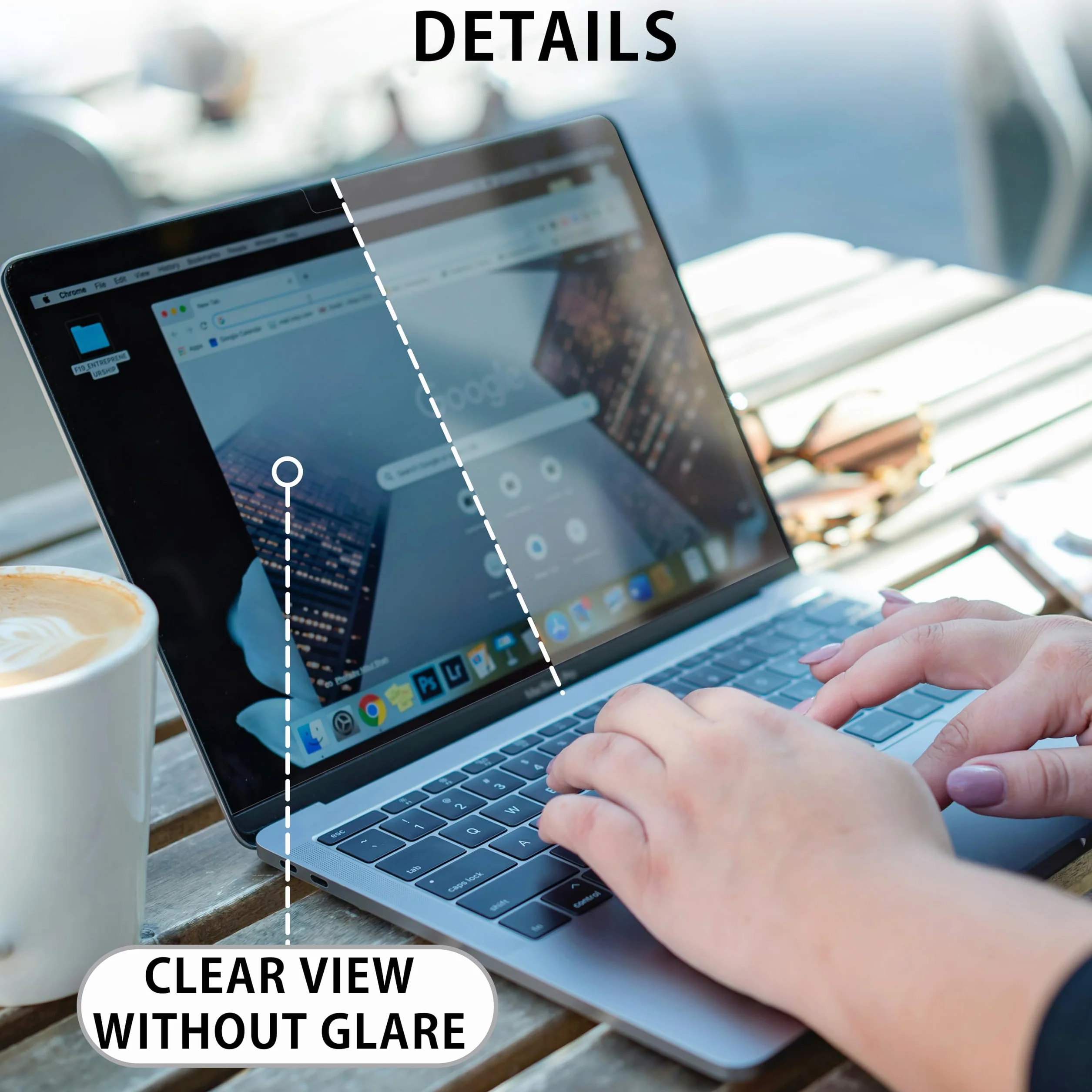 MyGadget Matt Screen Protector do Apple MacBook Pro 13" (od 2016) i Air 13" (2018-2020) M1 - Antyrefleksyjny