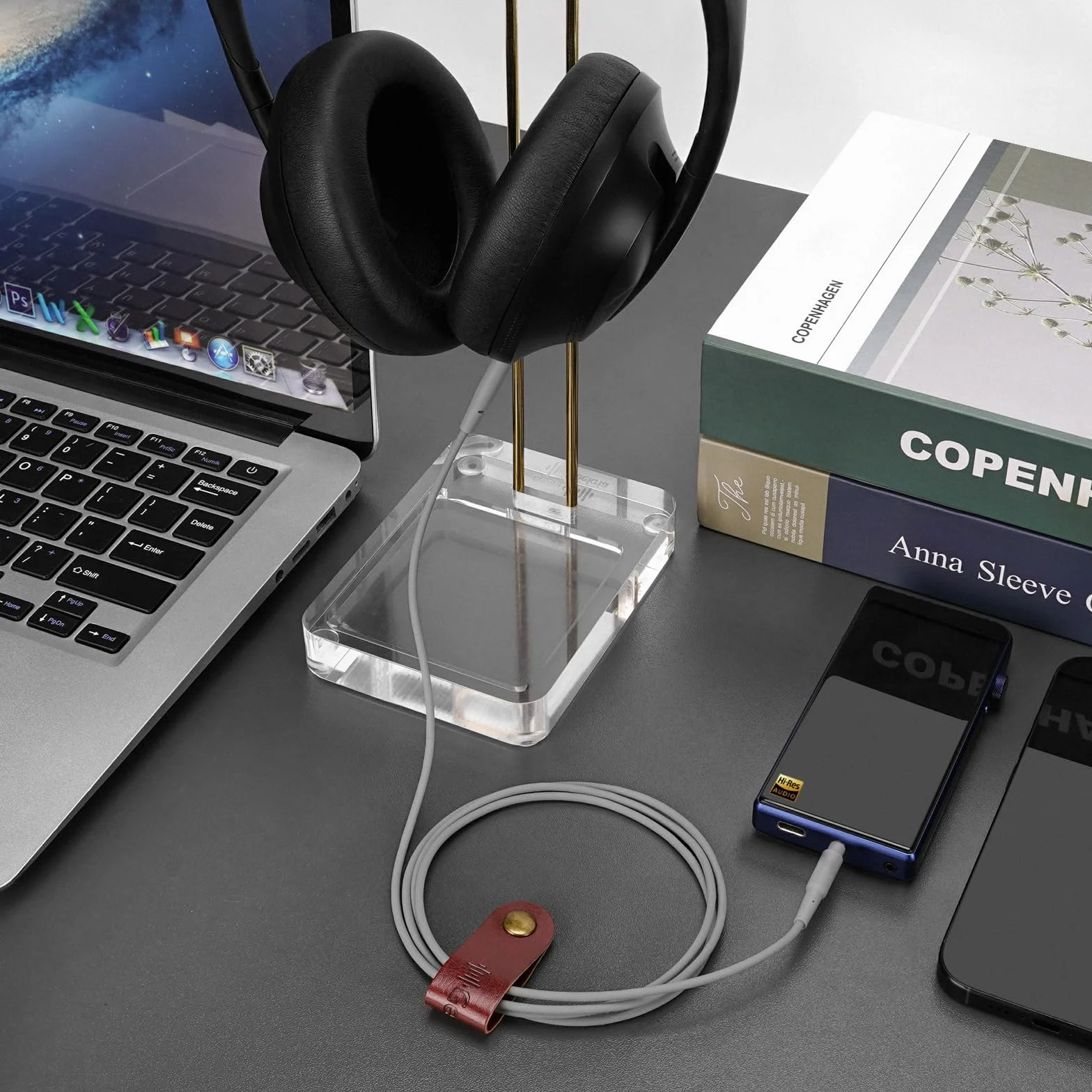 Geekria kabel audio kompatybilny ze słuchawkami Bose 700, QuietComfort Ultra, QC 45/35II/35/25/SE, wymienny przewód stereo z 3,5 mm na 2,5 mm (1,2 m/4 stopy)