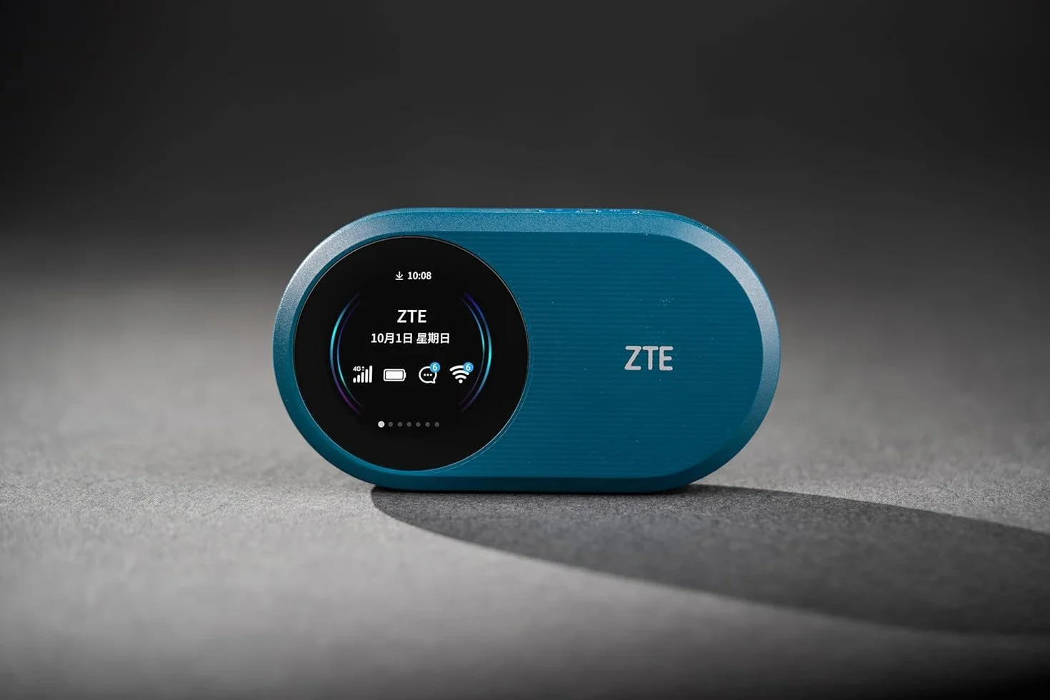 ZTE U10S Pro Blue, 4G+LTE Mobile Wi-Fi 6, odblokowany, niedrogi przenośny tracker podróżny, łączy 32 urządzenia, 3000 mAh, 10 godzin pracy baterii, działa we wszystkich sieciach na całym świecie