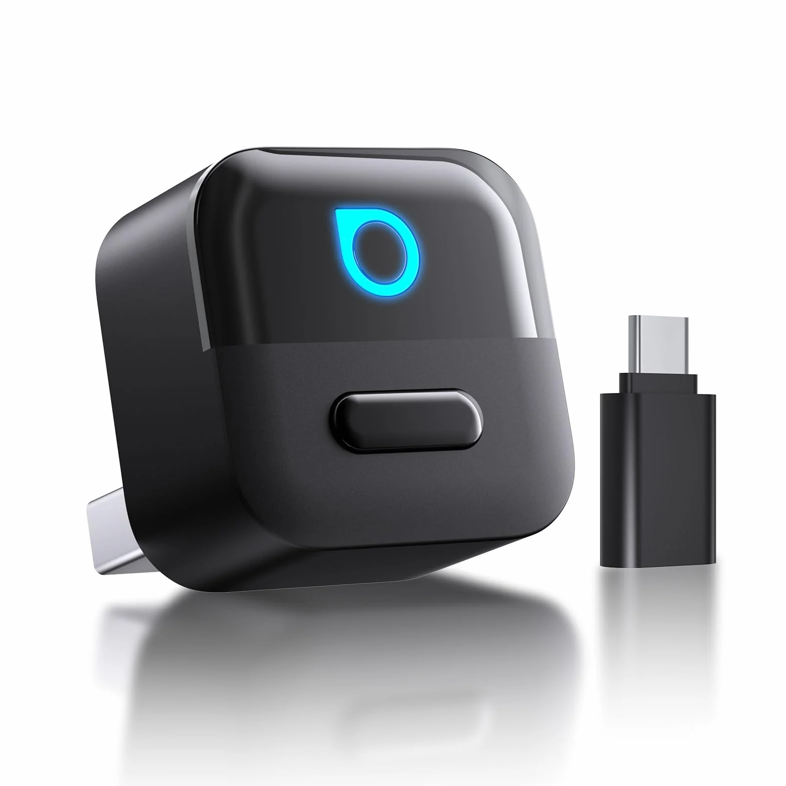 (2026 Nowość) OTTOCAST 2 w 1 Bezprzewodowy Adapter CarPlay i Android Auto, Ottocast Mini Pico z Odłączenie Jednym Naciśnięciem, BT 5.4, Plug & Play do Samochodów z Fabrycznym CarPlay/Android Auto