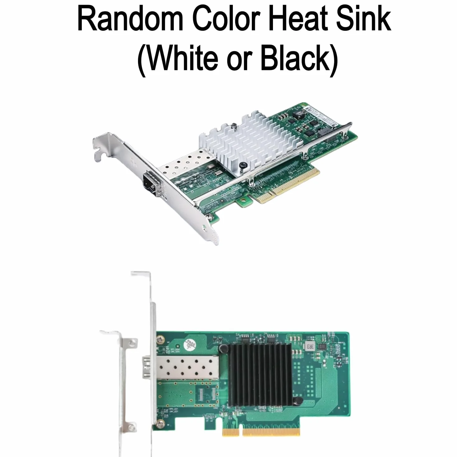 QSFPTEK 10G SFP+ Karta Sieciowa, 10Gb Single Port Ethernet karta z chipsetem Intel 82599EN with Intel X520-DA1, PCIe 2.0x8, 10 Gbit/s karta LAN-NIC, obsługa PCI-E dla Windows 7/8/10/Linux/Vmware
