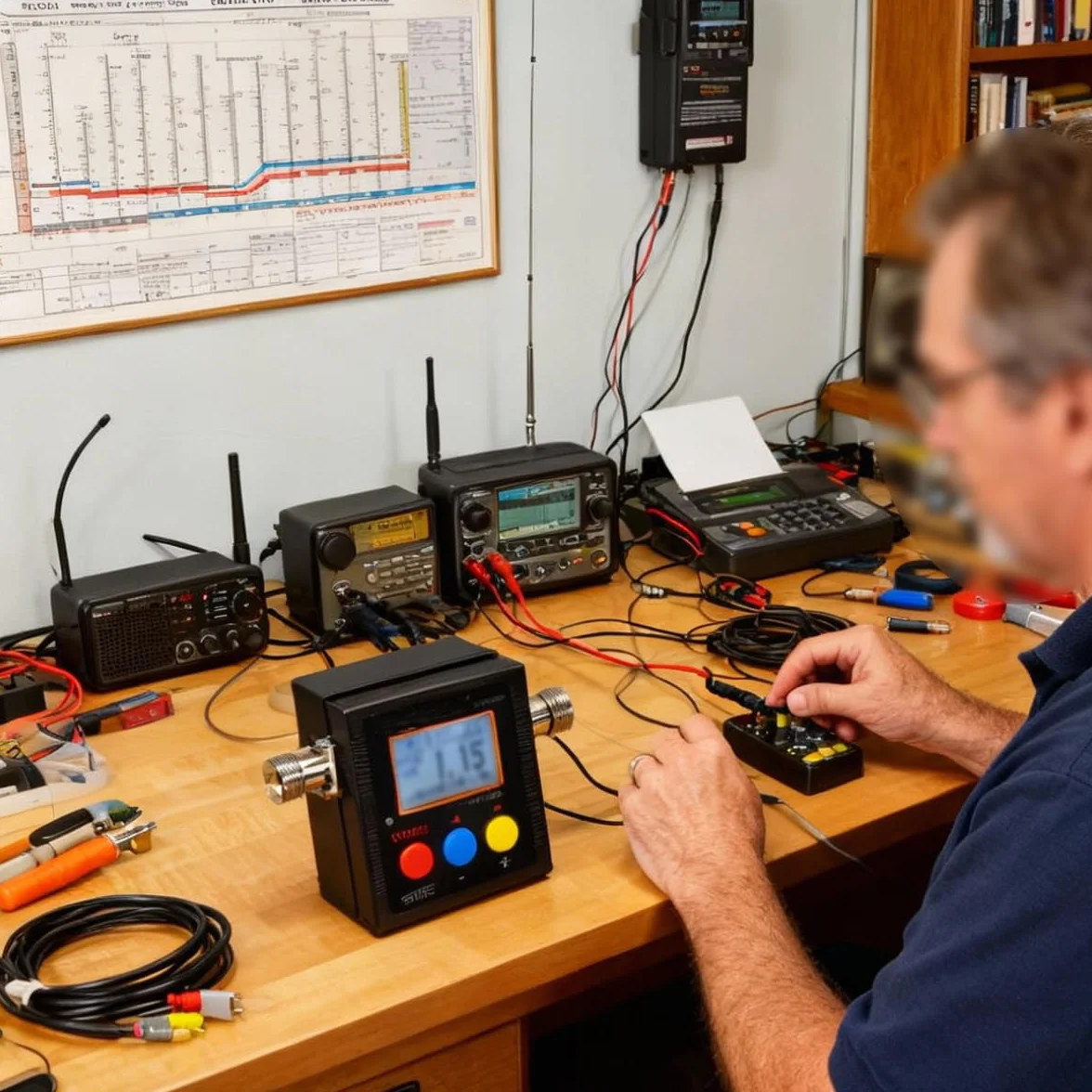 Surecom SW-102 Cyfrowy miernik SWR i mocy VHF/UHF
