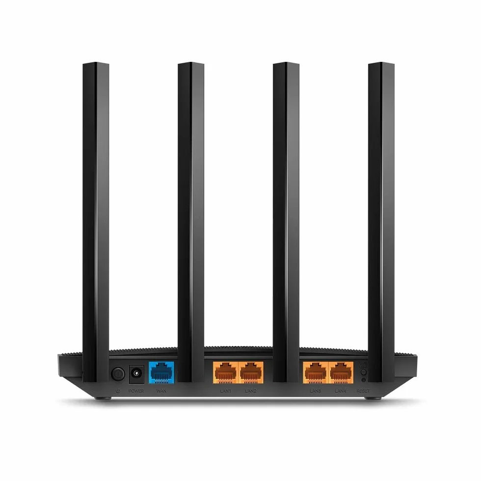 TP-Link Archer C80 Router WiFi – AC1900 Dwuzakresowy (5 GHz 1300 Mb/s + 2.4 GHz 600 Mb/s), MU-MIMO, Beamforming, Kontrola Rodzicielska
