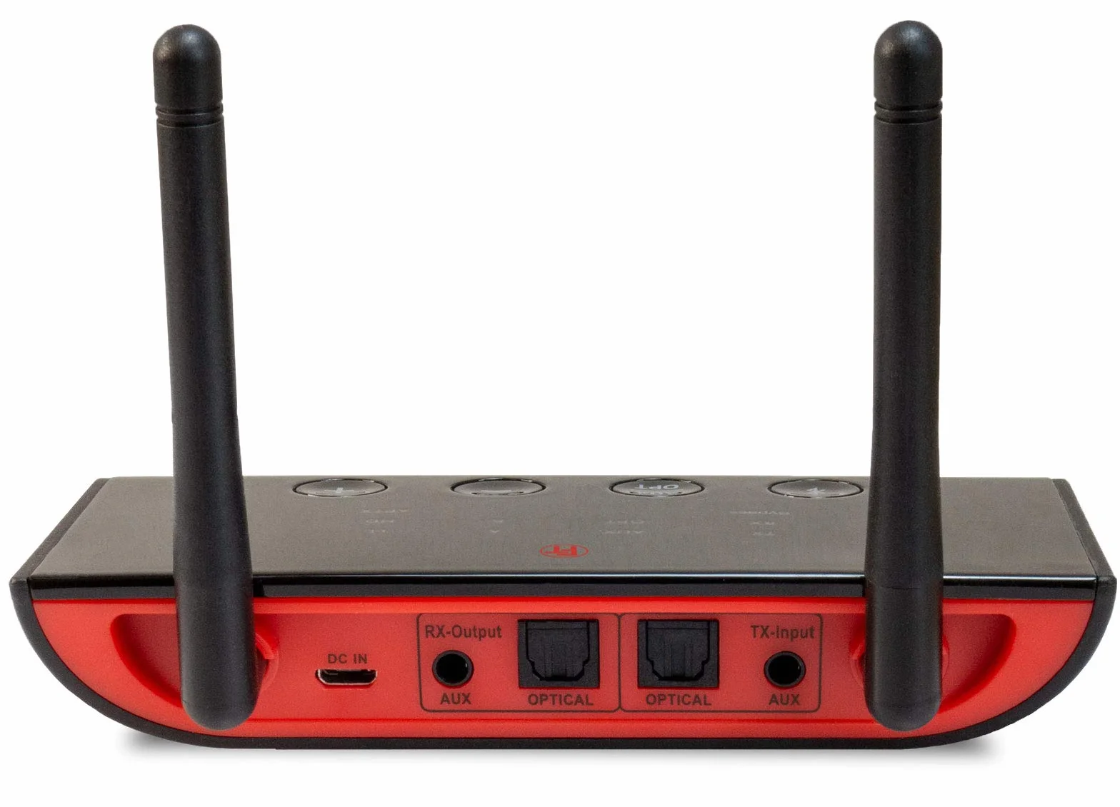 FeinTech ABT00102 Bluetooth 5.0 nadajnik audio odbiornik aptX HD Low Latency Toslink SPDIF Bypass konwerter, czarny