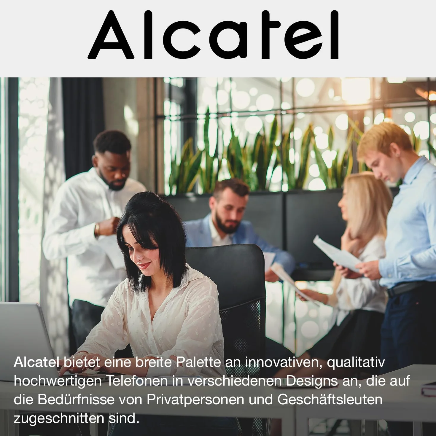 Alcatel Temporis 580, czarny