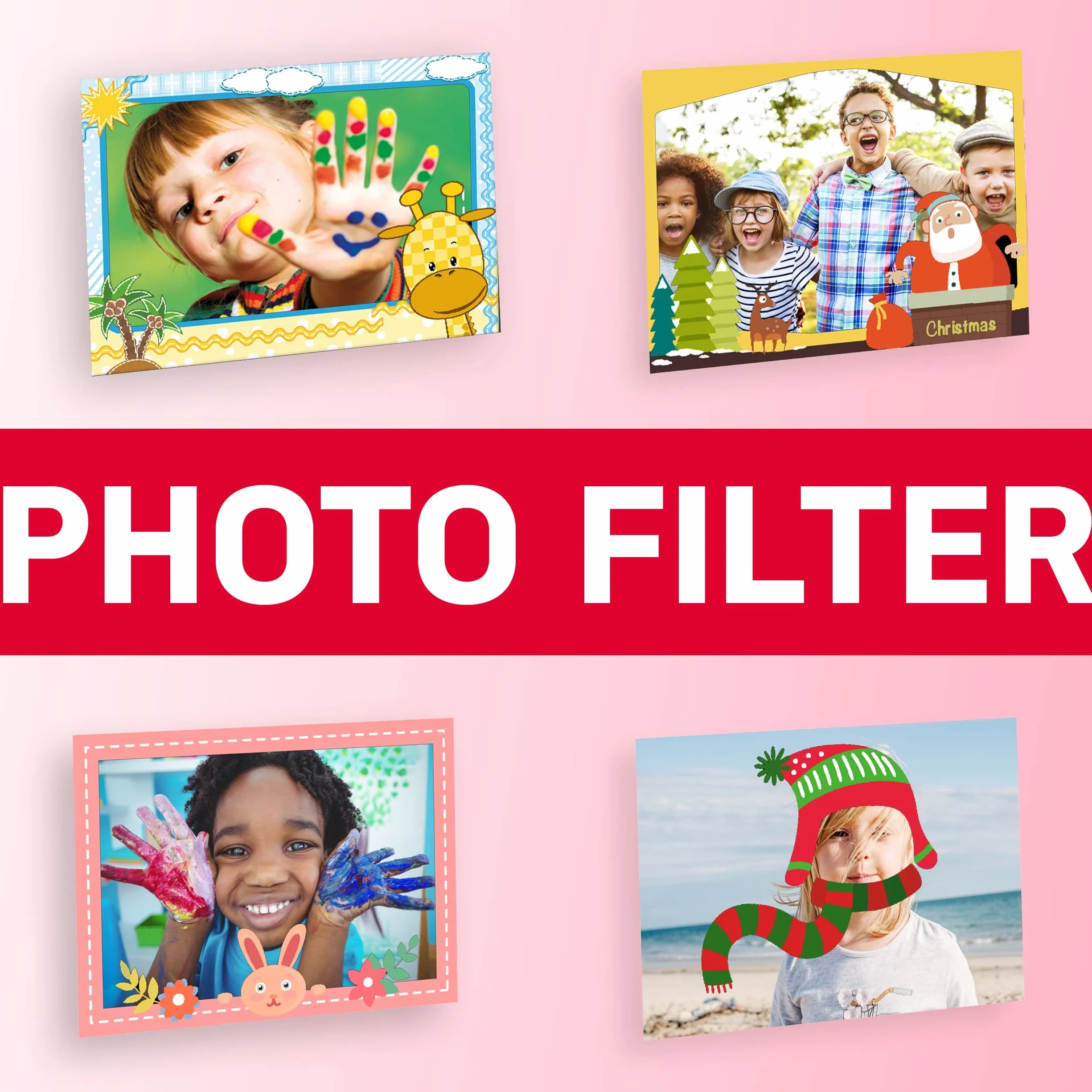 AgfaPhoto Realikids Instant Cam Pink