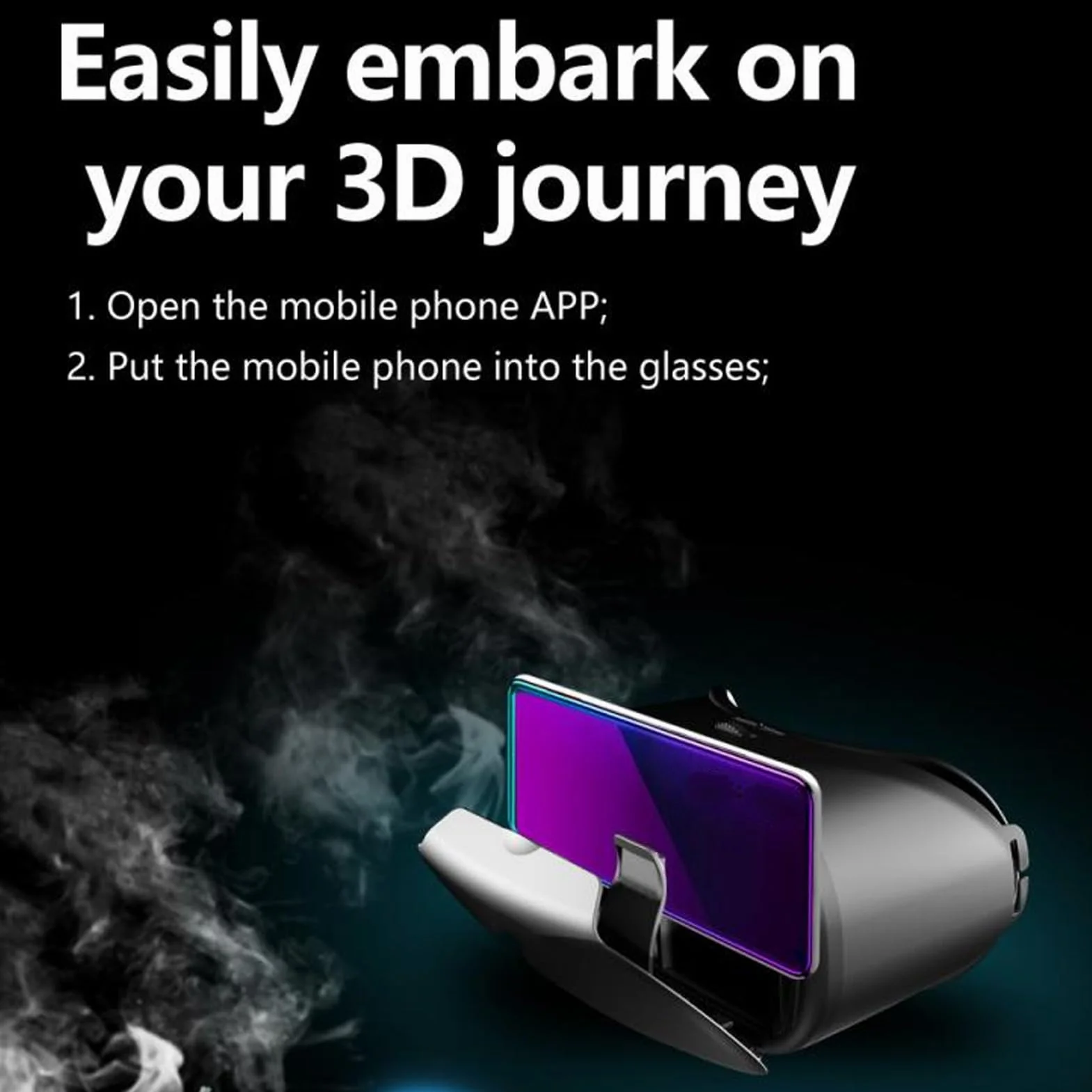 Zestaw Słuchawkowy VR 3D Gogle Kask 5–7 Cali do Wirtualnej Rzeczywistości