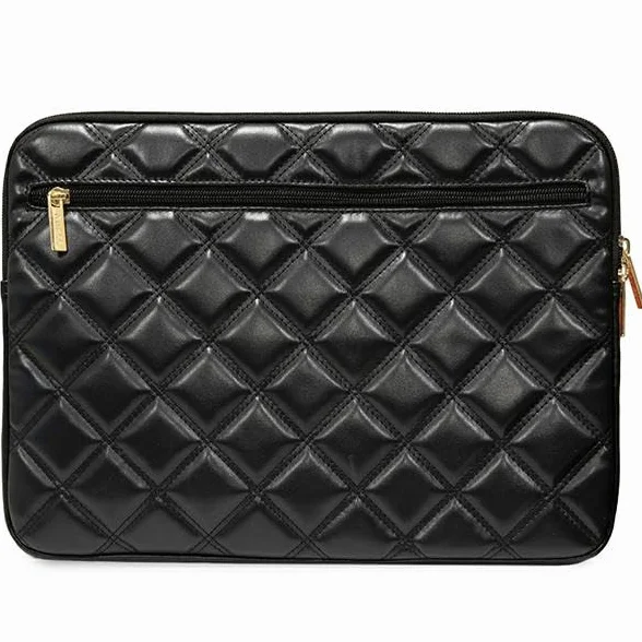 CG Mobile Guess Sleeve GUCS14ZPSQSSGK 14" czarny pikowany 4G, czarny