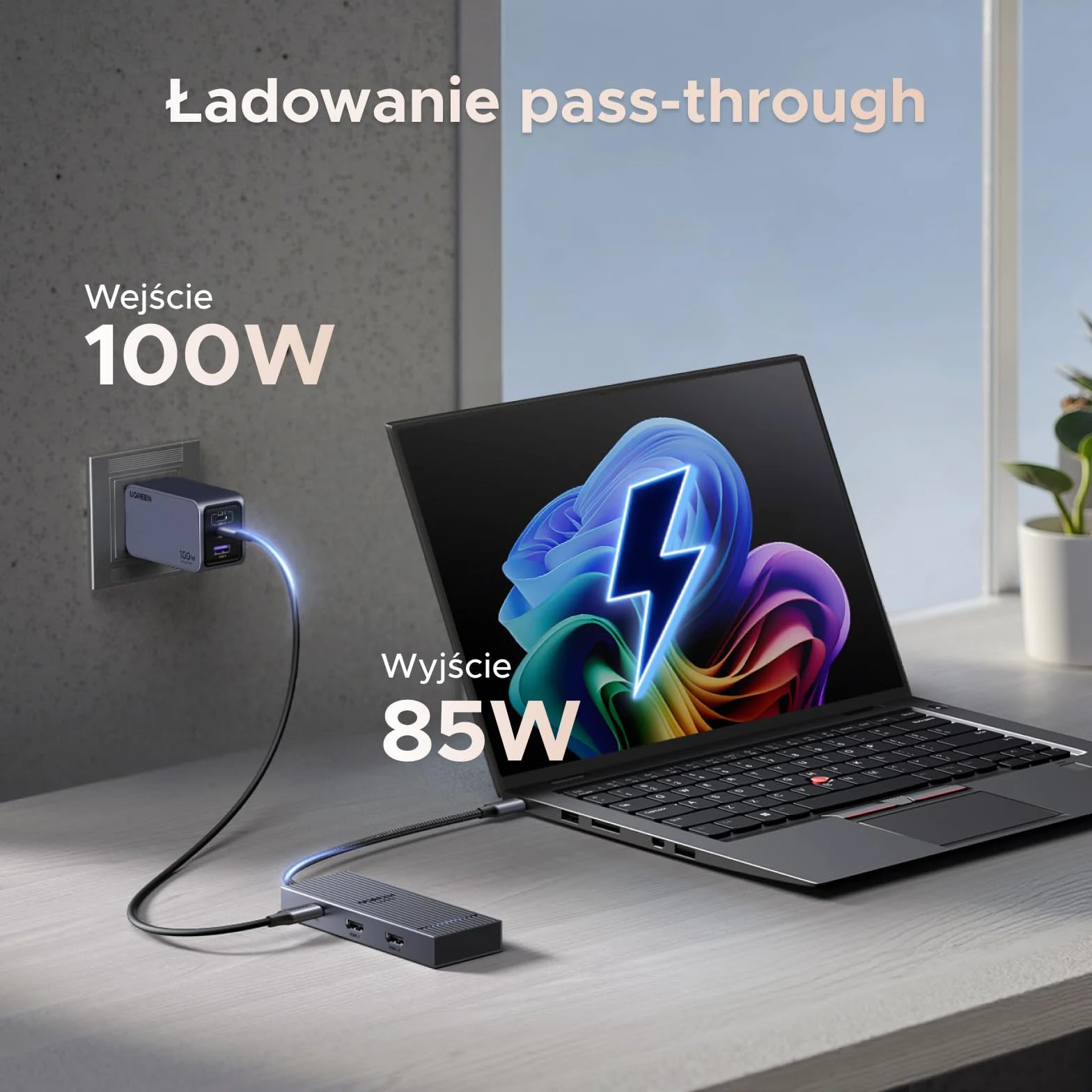 UGREEN Revodok Pro 10Gbps USB C Hub Docking Station 2HDMI 4K@60Hz Dual Display USB A 3.2 USB C 3.2