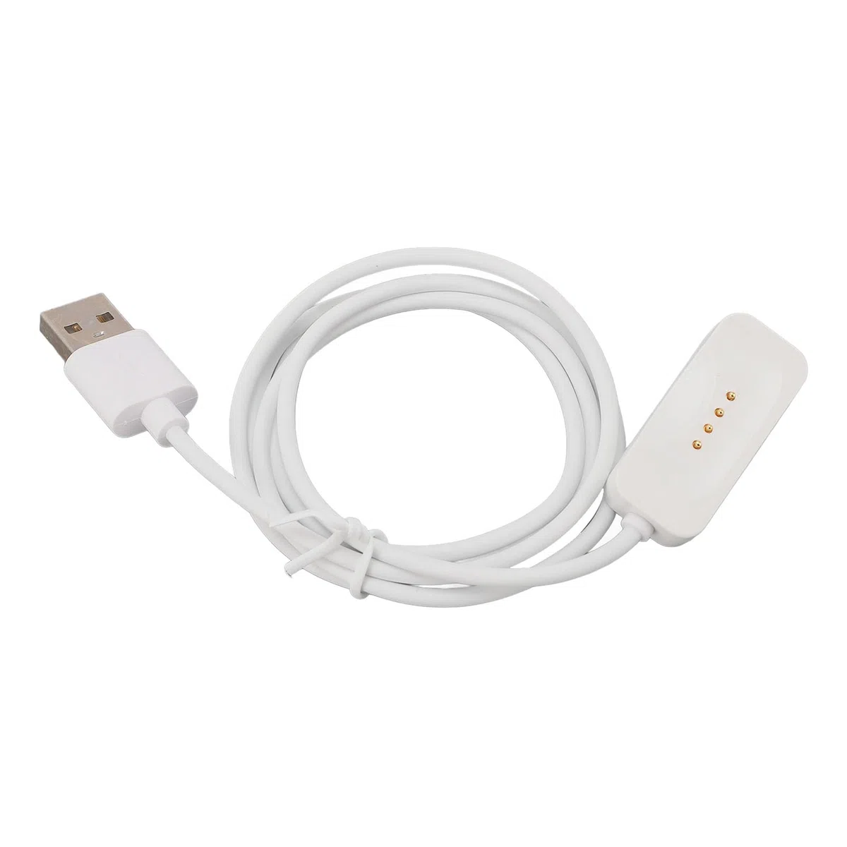 Kabel ładowarki USB do X///Zegarka do Smartwatcha, Wymienna ładowarka Kablowa USB, ładowanie Magnetyczne, 3,3 Stopy (WHITE)