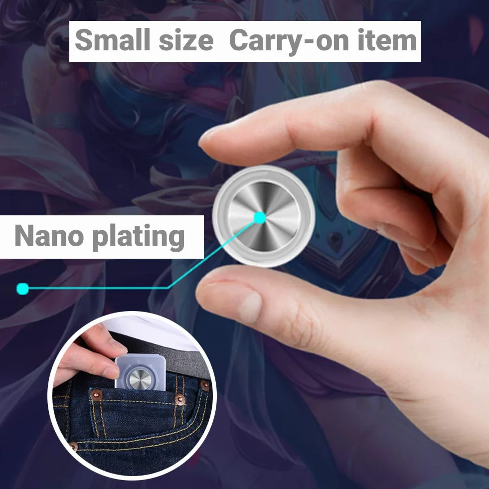 Ozkak mini joystick do telefonu komórkowego kontroler do gier uniwersalny 360 stopni dla smartfonów z systemem Android iOS tablet PC z ekranem dotykowym
