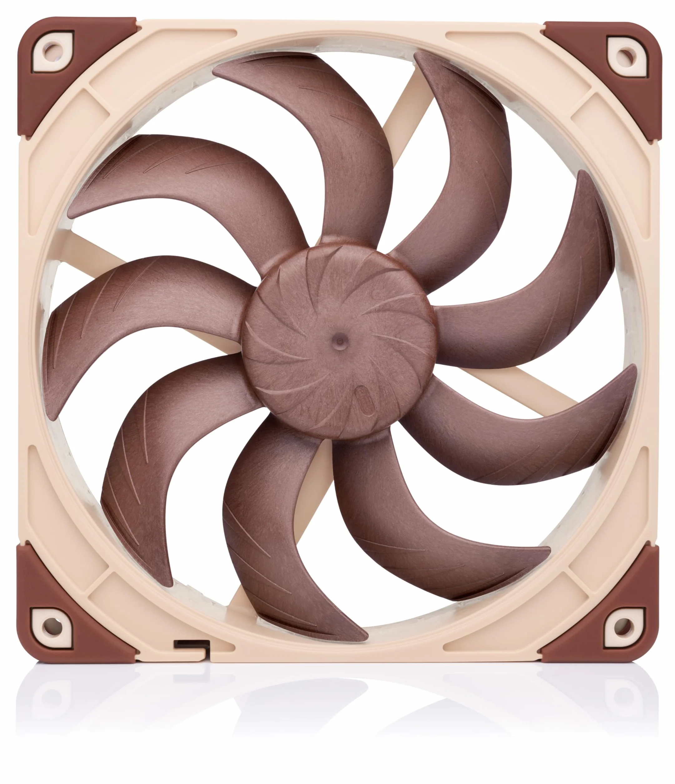Noctua NF-A14x25 G2 PWM, 140-milimetrowy Cichy Wentylator Komputerowy Klasy Premium, 4-Pinowy (Brązowy)