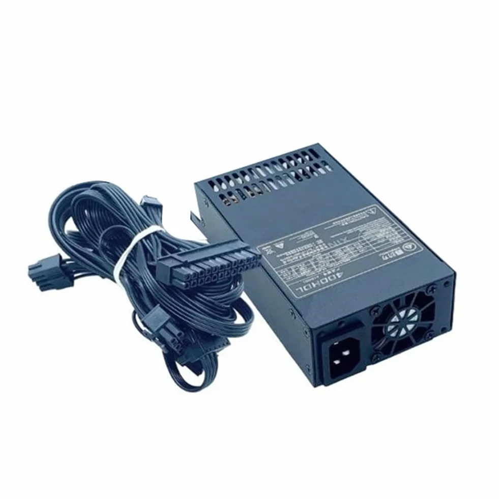 Zasilacz 400 W ATX Modułowy Zasilacz Moduł FLEX Niski poziom hałasu dla małej obudowy komputera 1U (Flex ITX)