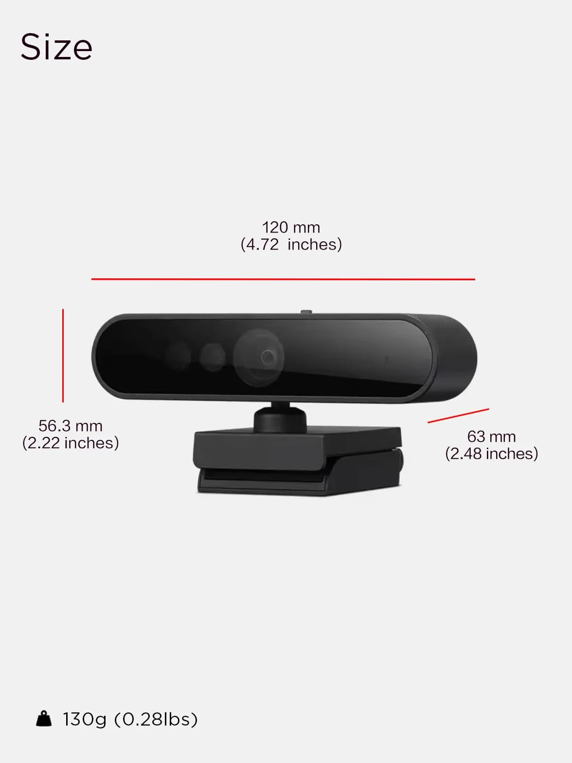 LENOVO Unknown Performance FHD Webcam - Kamera internetowa - Pan/Tilt