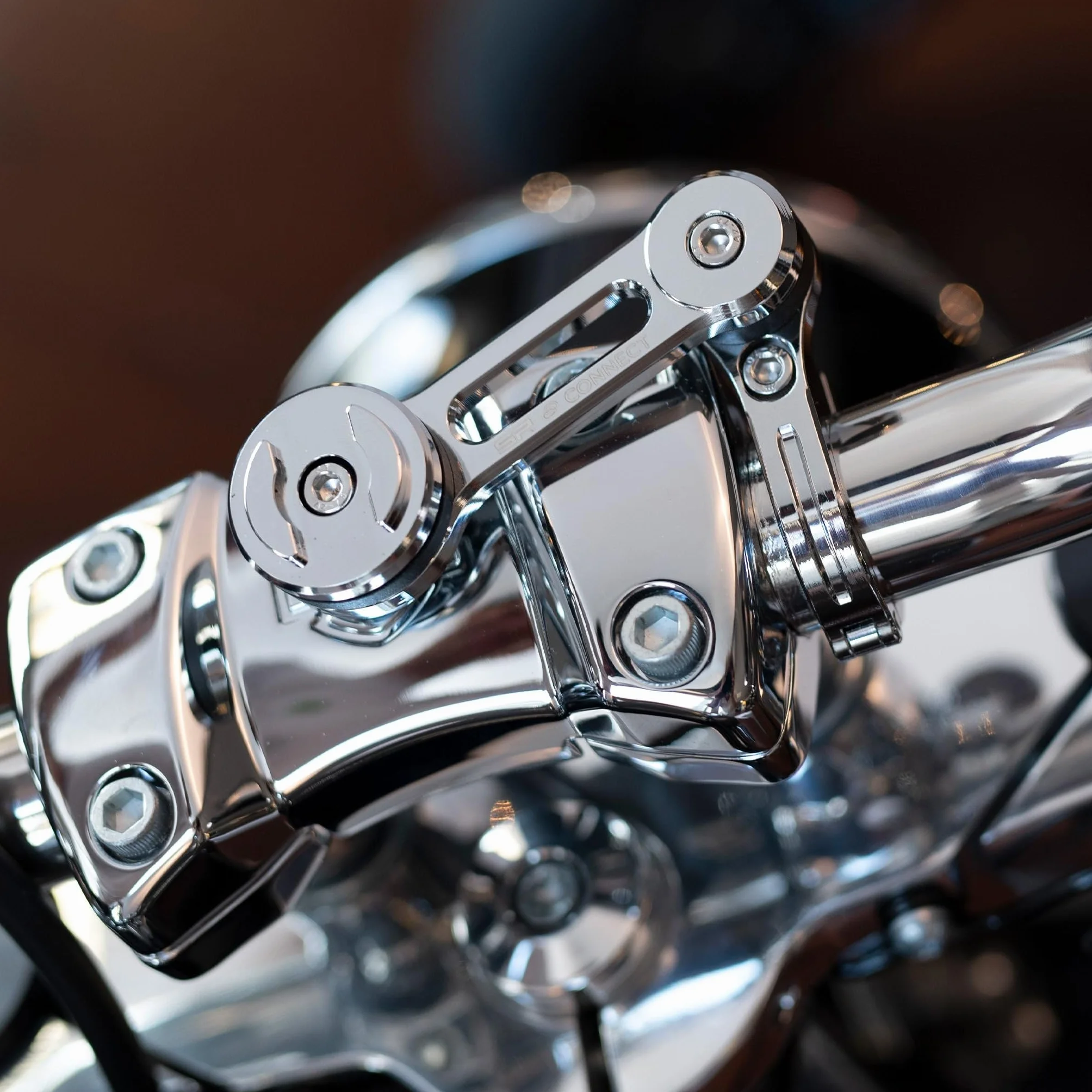 SP CONNECT Moto Mount Pro Motocyklowy Uchwyt na Telefon, Czarny