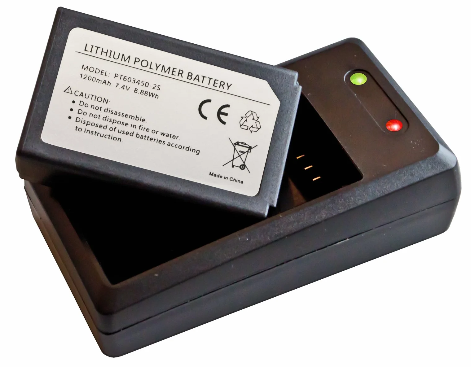 PeakTech P 3440 BC - Ładowarka i akumulator zastępczy do PeakTech 3440