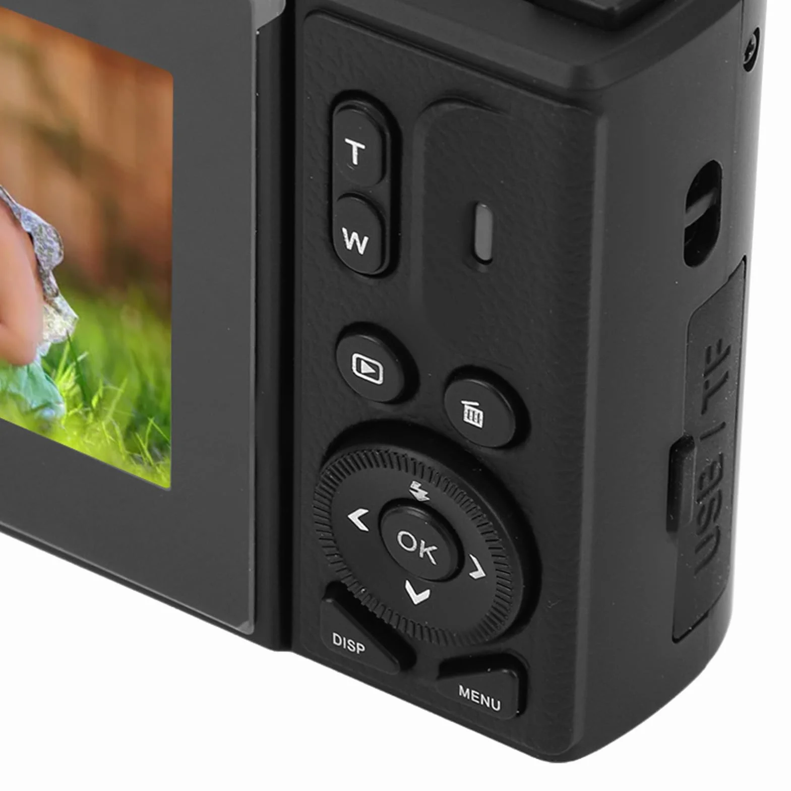 64MP Aparat Cyfrowy, Rejestrator Wideo 4K z 18x Zoom, Ekran Flip 3 '', dla Początkujących, Nastolatków, Dzieci, Studentów, YouTube, Transmisji na żywo, Połączenie USB (BLACK)