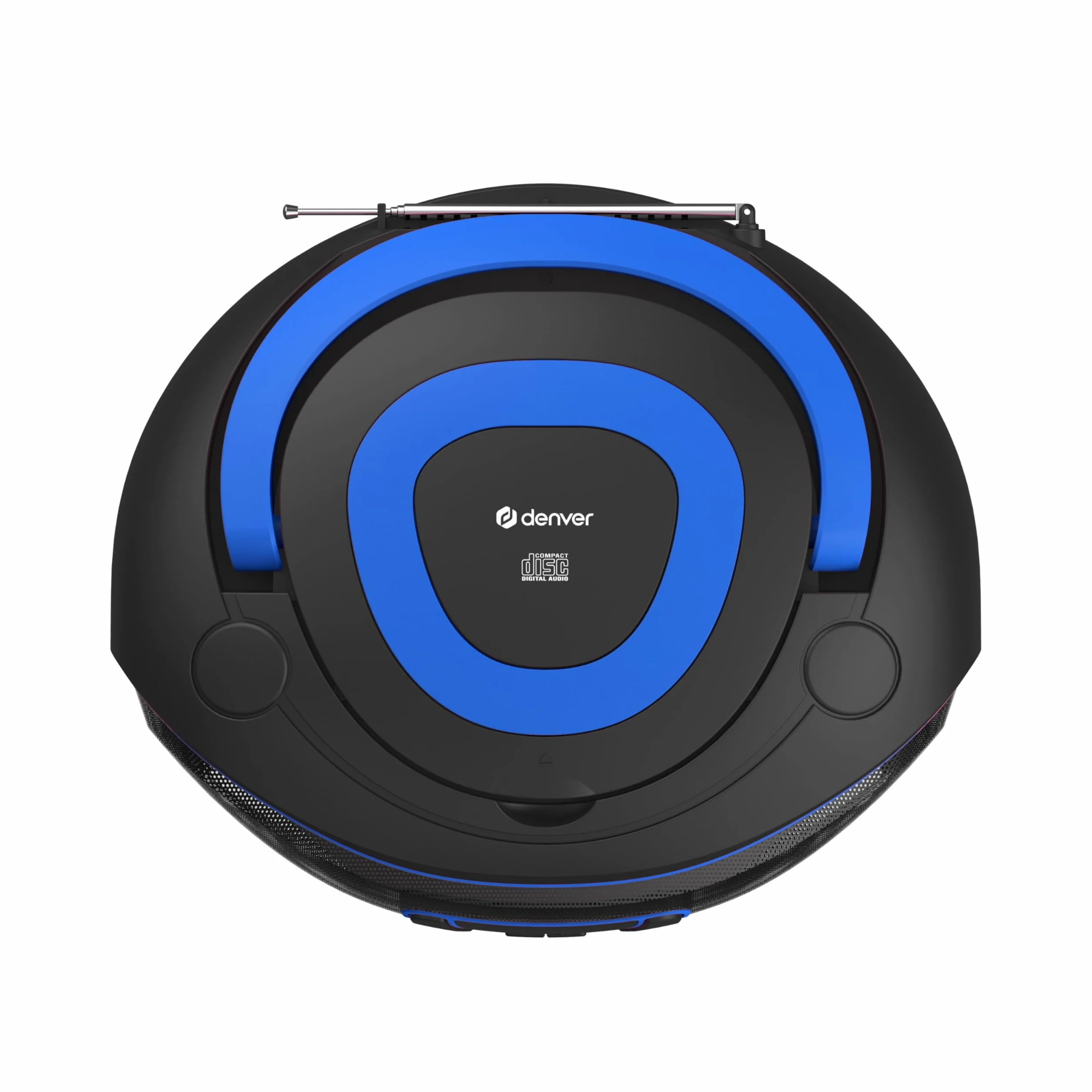 Denver DAB+ Boombox z radiem DAB+/FM, Bluetooth, niebieski