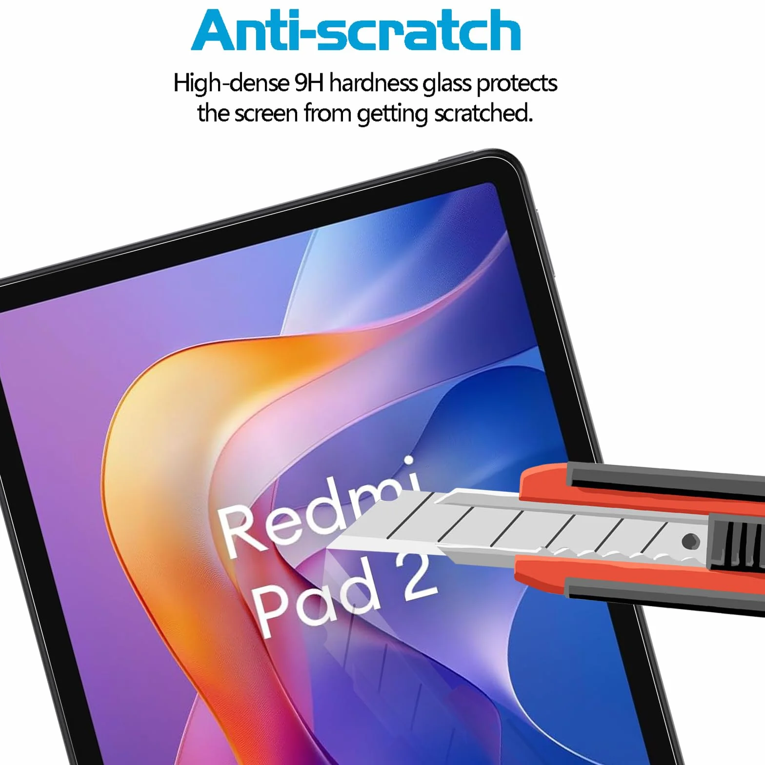 Xunylyeee 2-Pak, Ochraniacz Ekranu dla Xiaomi Redmi Pad 2 2025/ Xiaomi Redmi Pad SE 2023 (11 Cali) Szkło Hartowanego