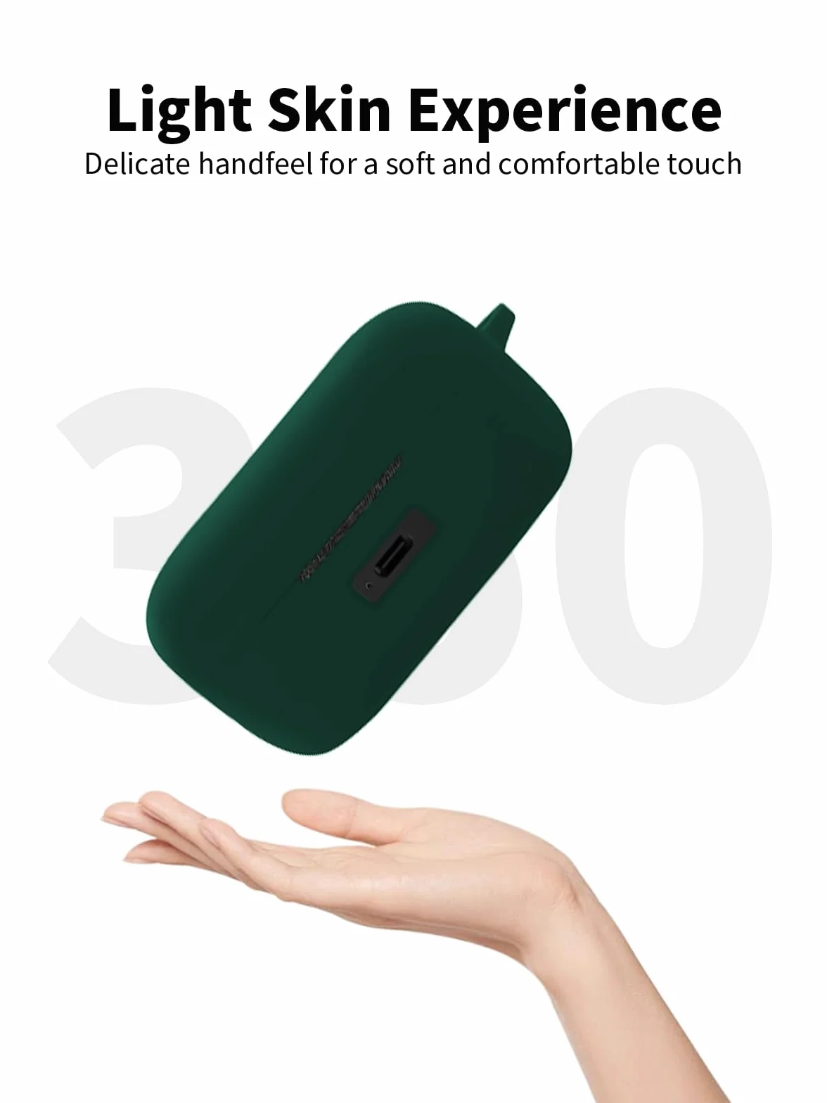 Silikonowe etui ochronne do słuchawek dousznych Sennheiser MOMENTUM True Wireless 4, trwałe i przyjazne dla środowiska etui na słuchawki Bluetooth z precyzyjnymi otworami i kompatybilnością z