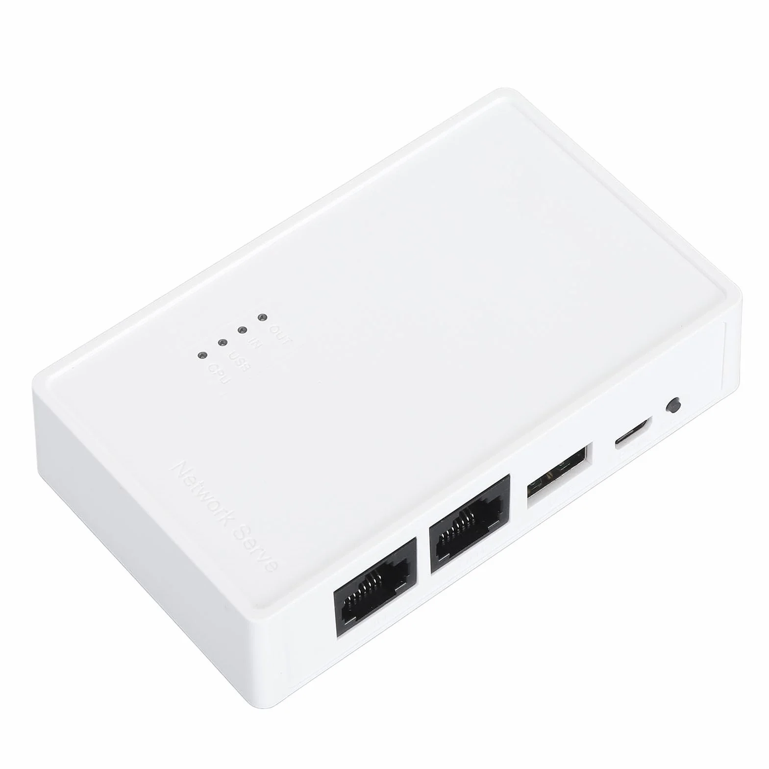Bezprzewodowy Serwer Druku USB, Serwer Druku z siecią LAN/mostkiem 10/100Mbps, Obsługa Trybu Przewodowego/bezprzewodowego/samodzielnego, dla Systemów Windows, Mac i Wszystkich