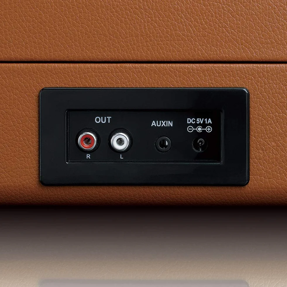 Giradischi Lenco (Tt-10 Wood) Con Amplificatore Integrato 10W X 2 Traz.A Cinghia