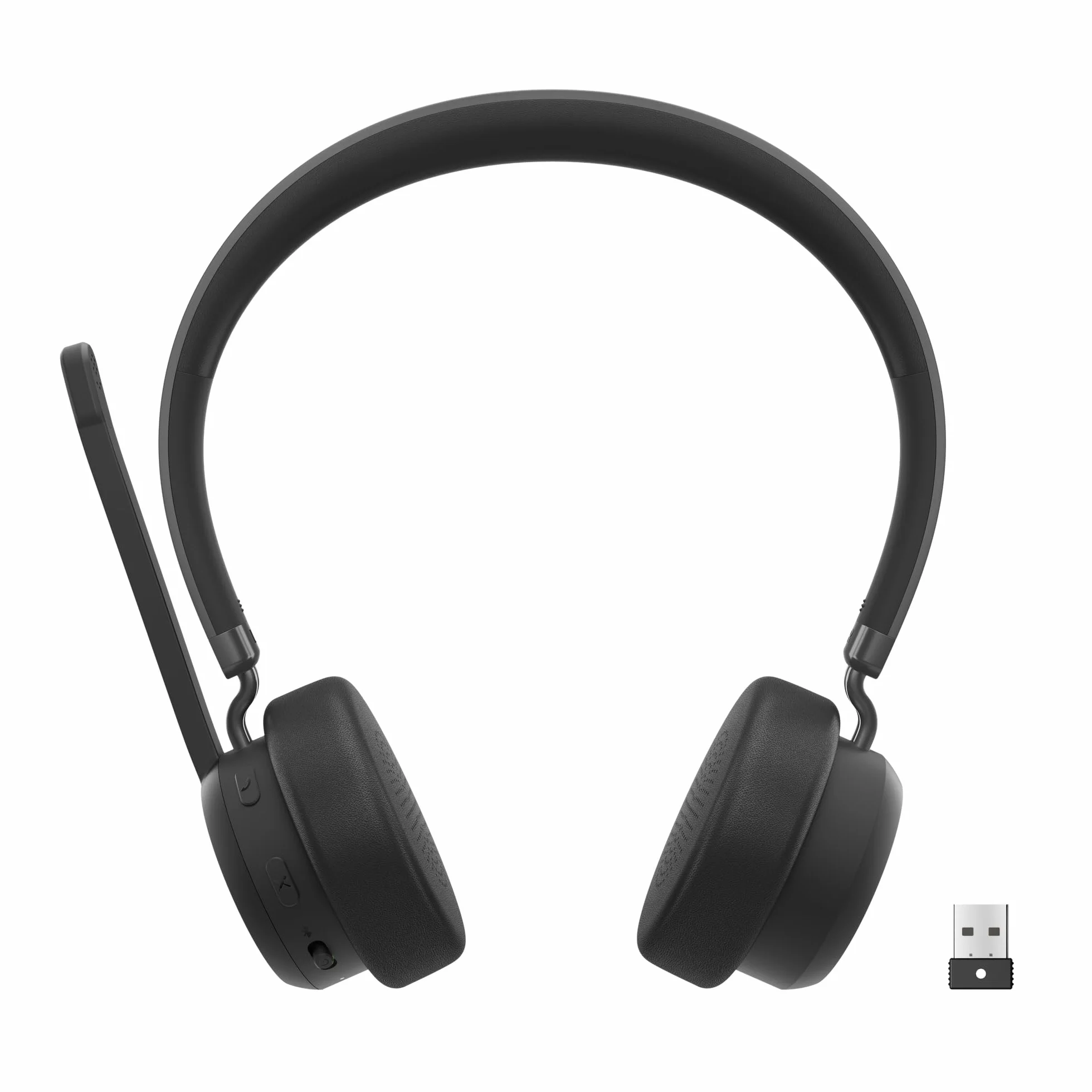 Lenovo Wireless VoIP Headset Casque Sans fil Arceau Bureau/Centre d'appels Bluetooth Noir