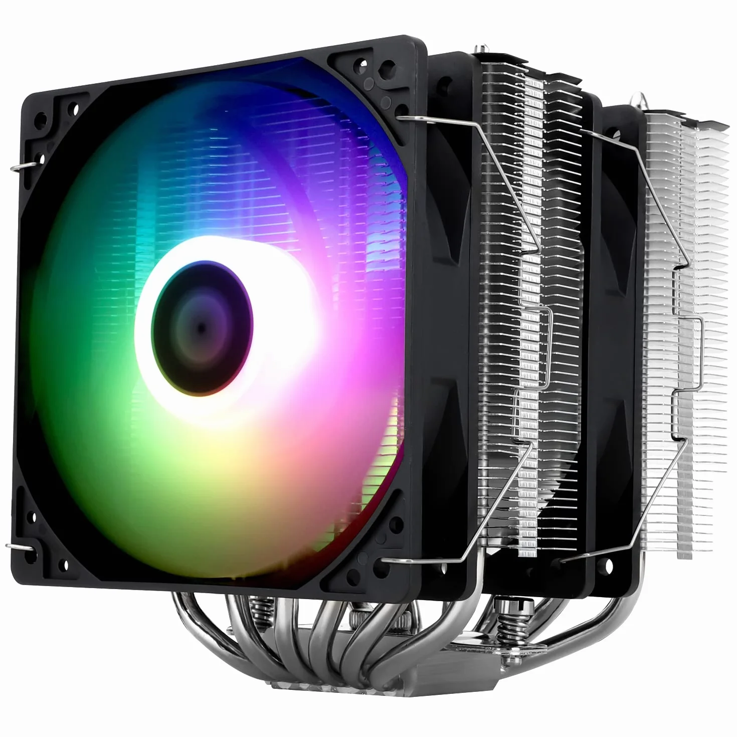 Thermalright Peerless Assassin 120 SE ARGB CPU Air Cooler,6 Rurek Cieplnych Chłodzenie Procesora,Podwójny Wentylator PWM,ALUMINIOWA OSŁONA RADIATORA,DLA AMD AM4 AM5/Intel 1150/1151/1200/1700