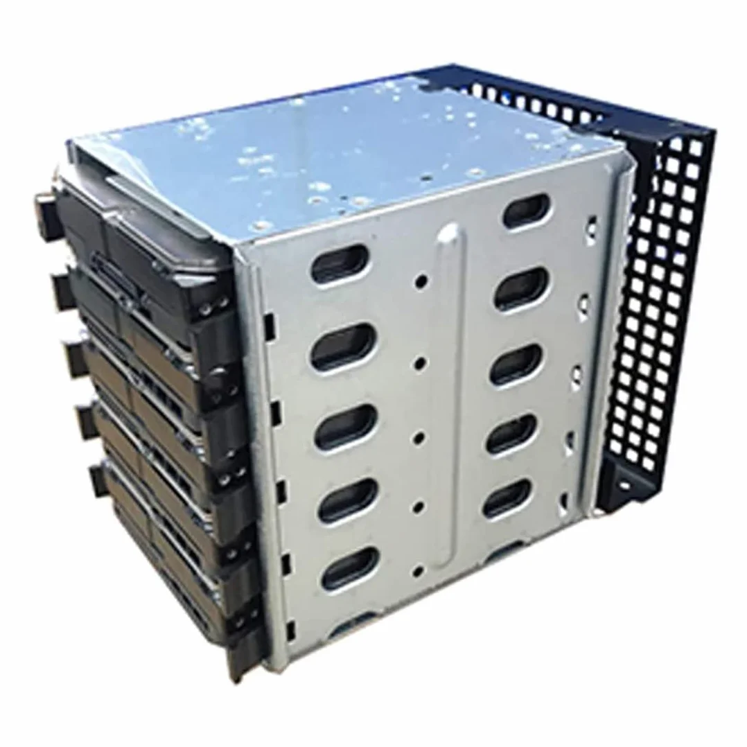 Klatka na dysk twardy, 5,25 na 5 X 3,5 HDD Cage Rack obudowa dysku twardego Adapter