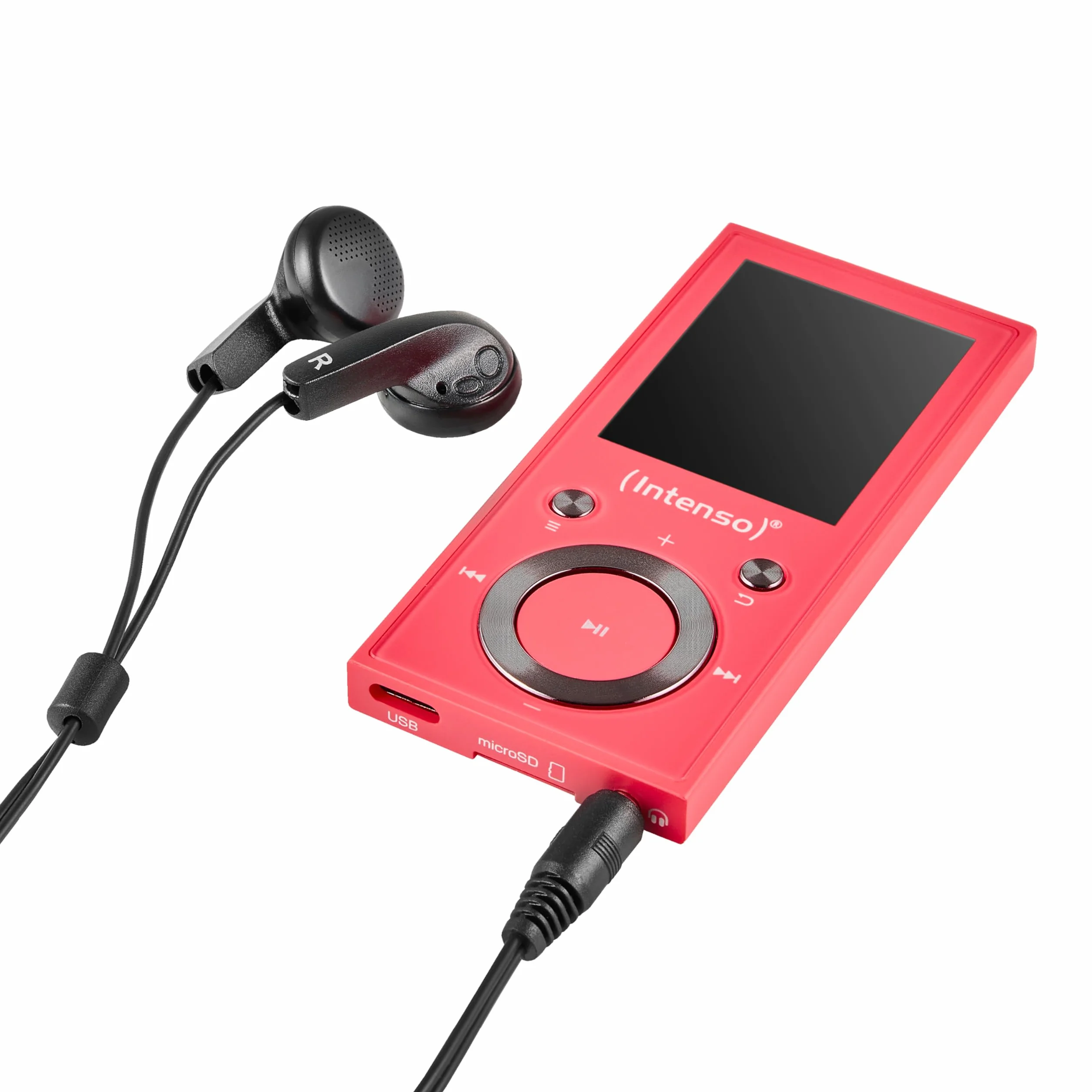 Intenso Odtwarzacz MP3 Skuter wideo 1,8 cala Bluetooth Różowy