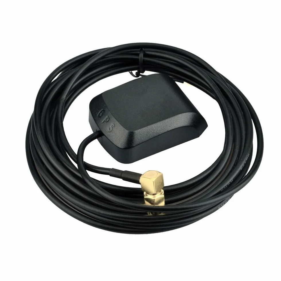 DollaTek Wodoodporna aktywna antena GPS 28dB 3 metry port SMA do samochodu NEO-6M U-BLOX