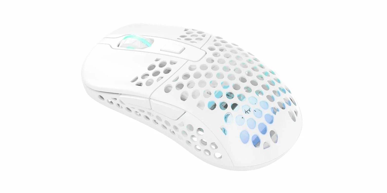 Xtrfy M42 Wireless Bezprzewodowa Mysz Do Gier 2,4 GHz RGB Biały