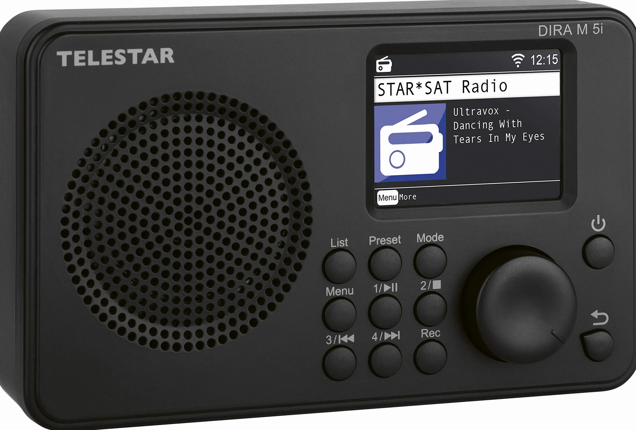 Telestar DIRA M 5i radio internetowe (kolorowy wyświetlacz TFT, UPnP i USB Media-Playback, budzik, Bluetooth 5.1, zdalne sterowanie za pomocą aplikacji Soundmate)