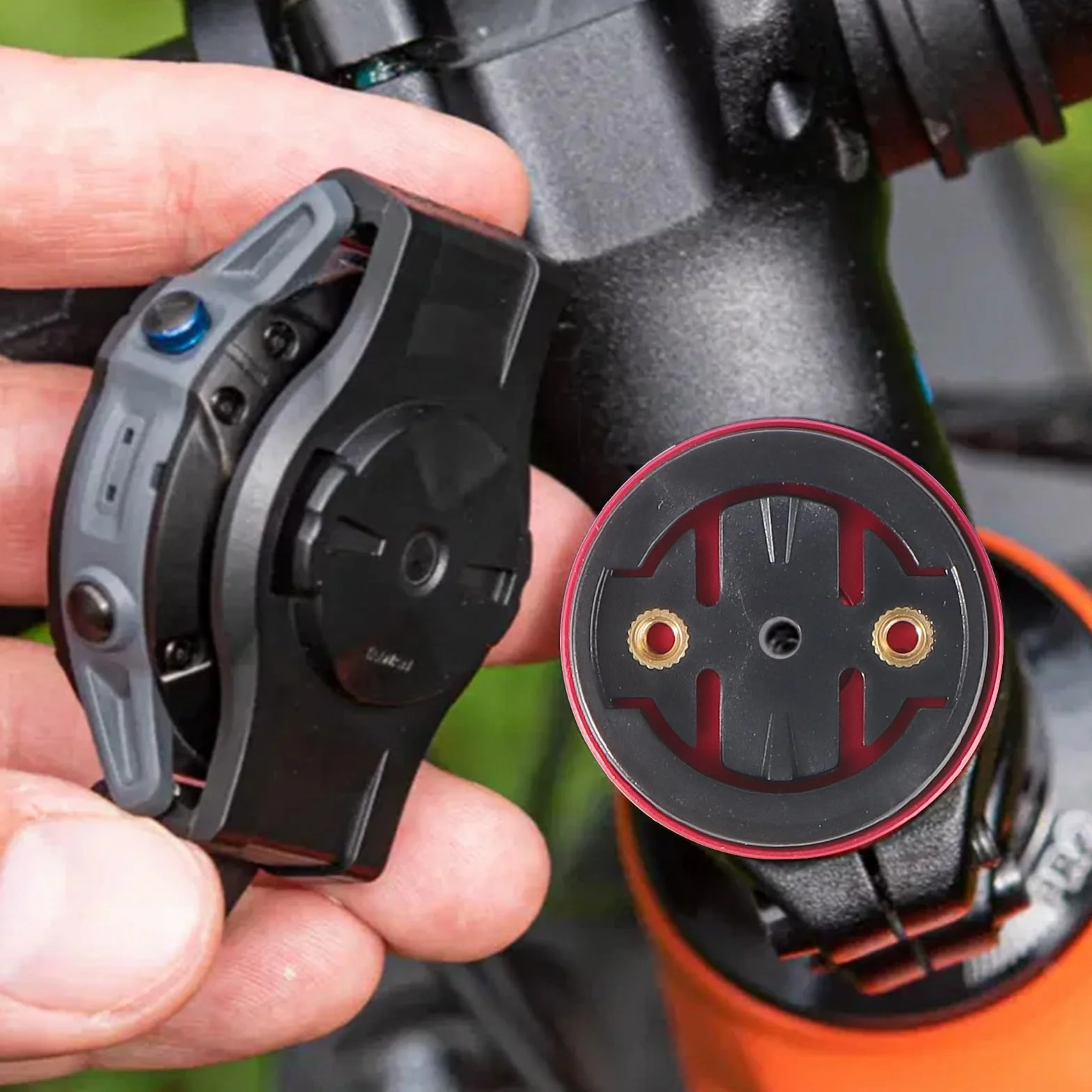 Aluminiowy wspornik kierownicy roweru do Garmin Edge 540 530 520 510 500 200 130 25 20 840 830 820 810 800 1000 1030 1040 Plus Explore 2 uchwyt na komputer rowerowy uchwyt rowerowy MTB uchwyt na