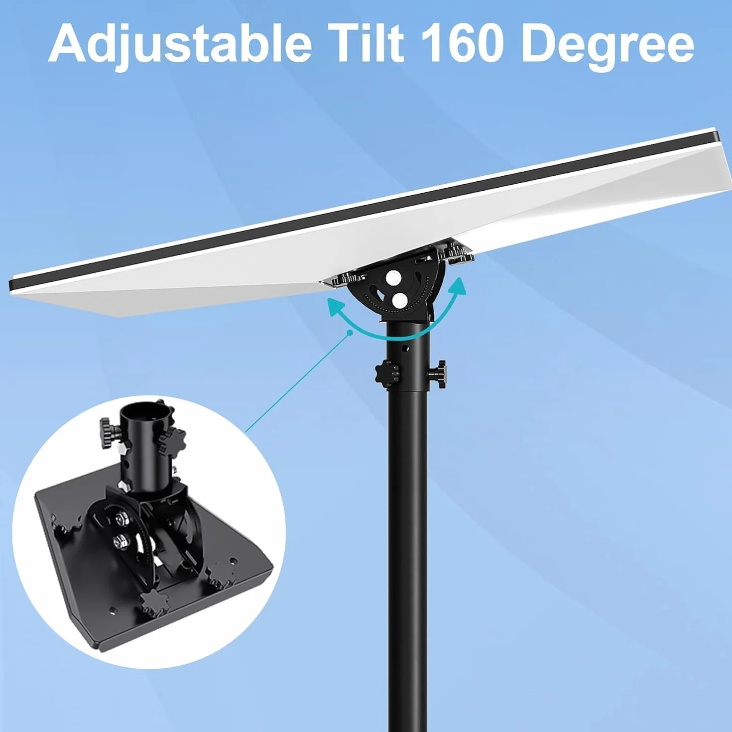 Starlink Gen 3, Regulowany 360 Stopni z Adapterem Kanałowym, Kompatybilny ze Standardową Antenną Satelitarną Gen3, Stylowy i Wodoodporny Uchwyt Ścienny z Miękką Pianką i Łatwą Instalacją