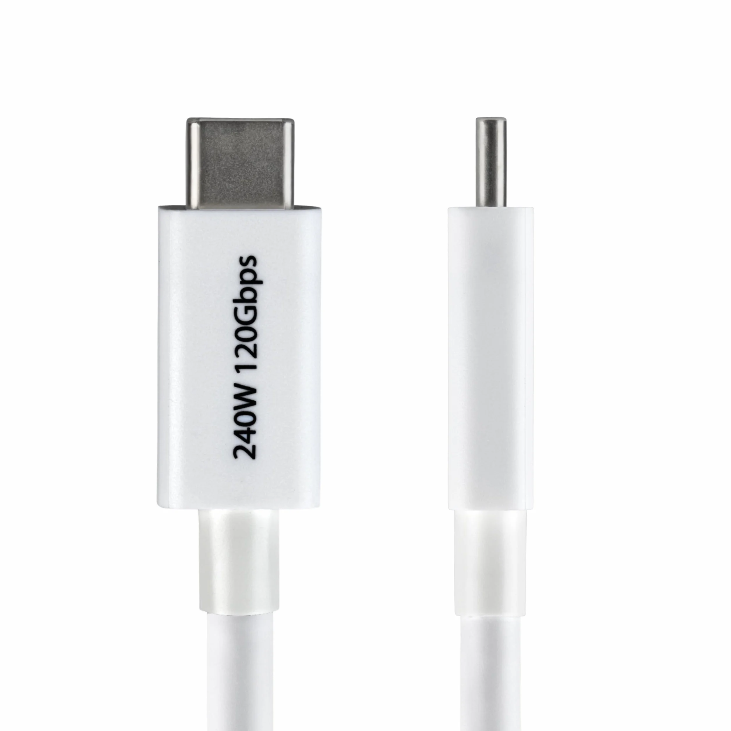 StarTech Kabel Thunderbolt 5 1 m 80 Gb/s 240 W 8K 60 Hz certyfikowany kabel TB4 USB4 USB-C biały