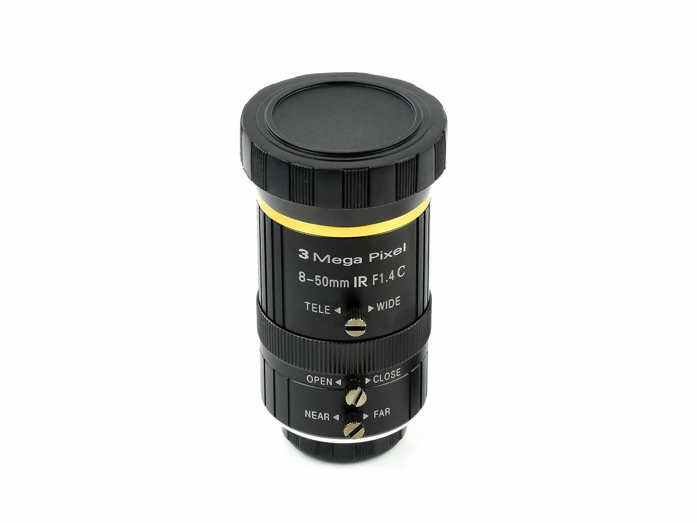 Waveshare 8-50mm C-Mount Zoom Lens for Raspberry Pi Camera