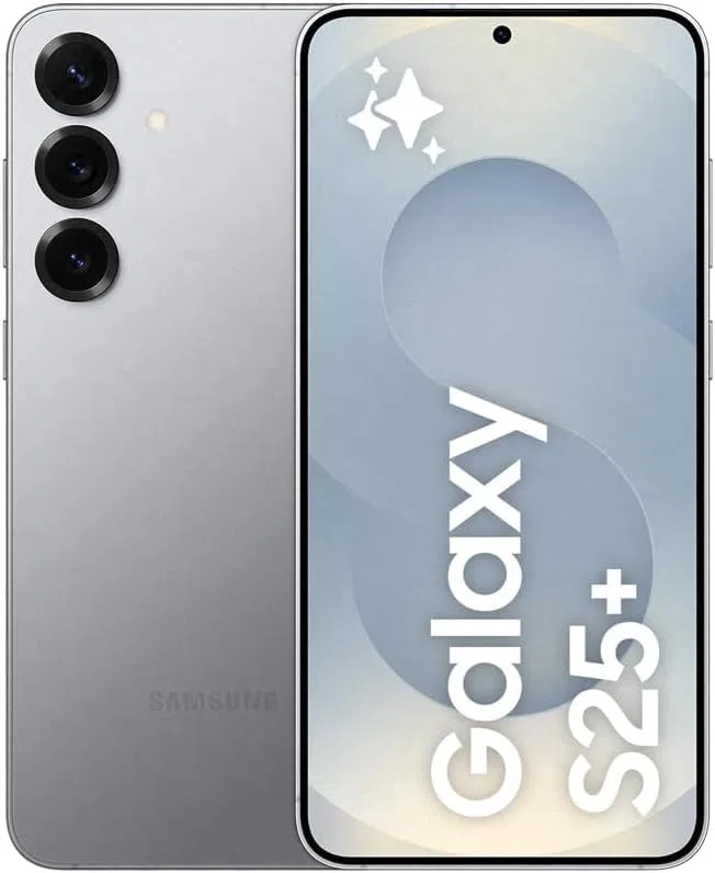 Samsung Galaxy S25+ AI smartfon z Galaxy AI, bez umowy, telefon komórkowy z systemem Android, 12 GB RAM, 512 GB pamięci, aparat 50 MP, Silver Shadow