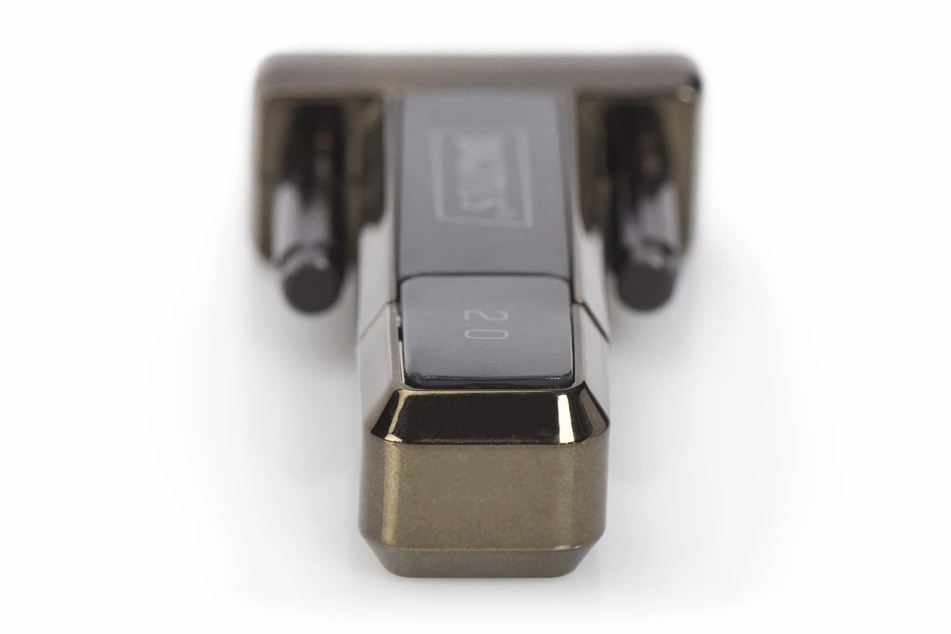 DIGITUS USB na adapter szeregowy - RS232 konwerter - USB 2.0 Typ-A do DSUB 9M - FTDI FT232RL chipset - wraz z kablem 80 cm