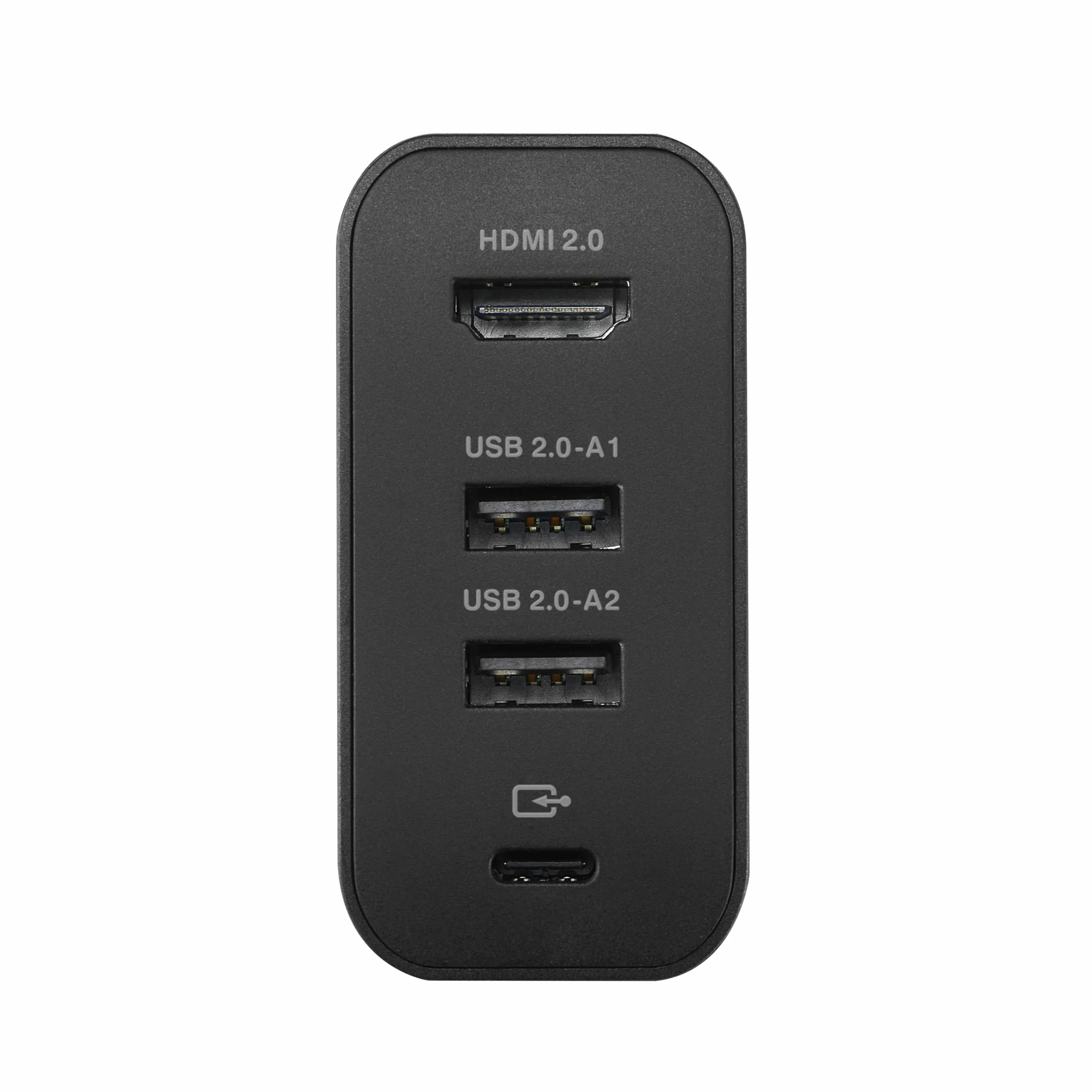 ASUS ROG ładowarka 100 W i kabel USB-C 1,5 m | moc całkowita do 100 W | 3 porty USB | 1 złącze HDMI | kompaktowy i wydajny | czarny