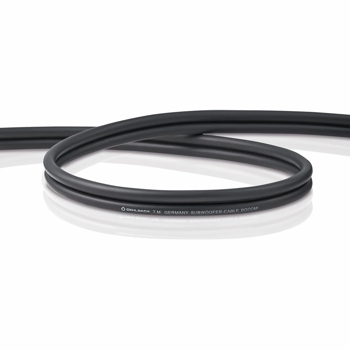 Oehlbach BOOOM 800 kabel Y-Cinch subwoofer 8 m antracyt