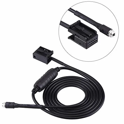 Żeński pomocniczy kabel adaptera audio AUX do E85 E86 Z4 CD X3 E83 12-pinowa linia do iPoda