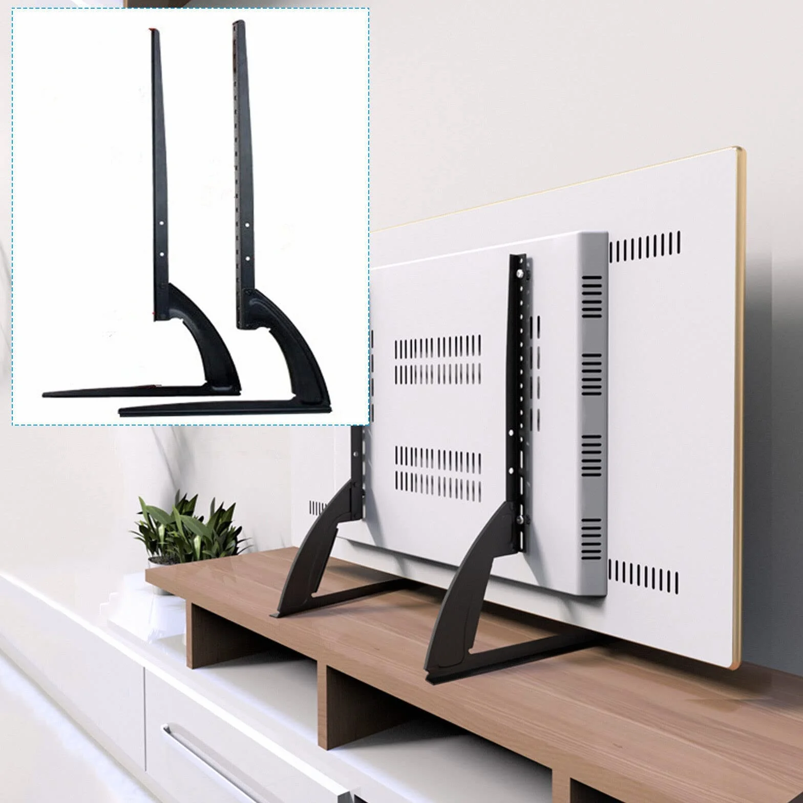 Stojak pod telewizor z regulacją wysokości 80-70 cm