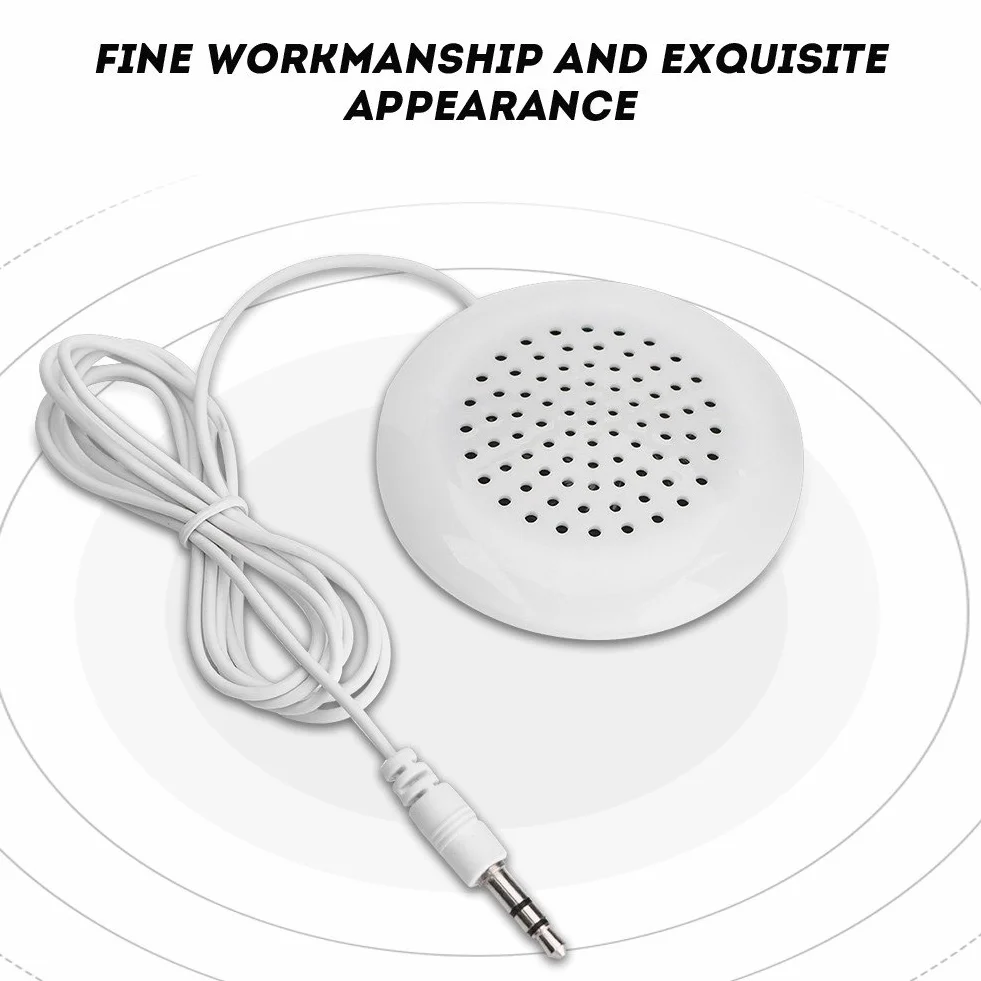 Głośnik, przenośny nowy HD DIY poduszka głośnik 3,5 mm mini głośnik stereo do MP3, MP4, telefon, odtwarzacz CD